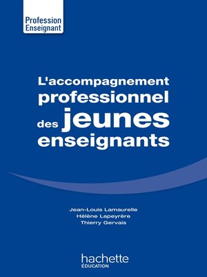 cover image of L'accompagnement professionnel des jeunes enseignants